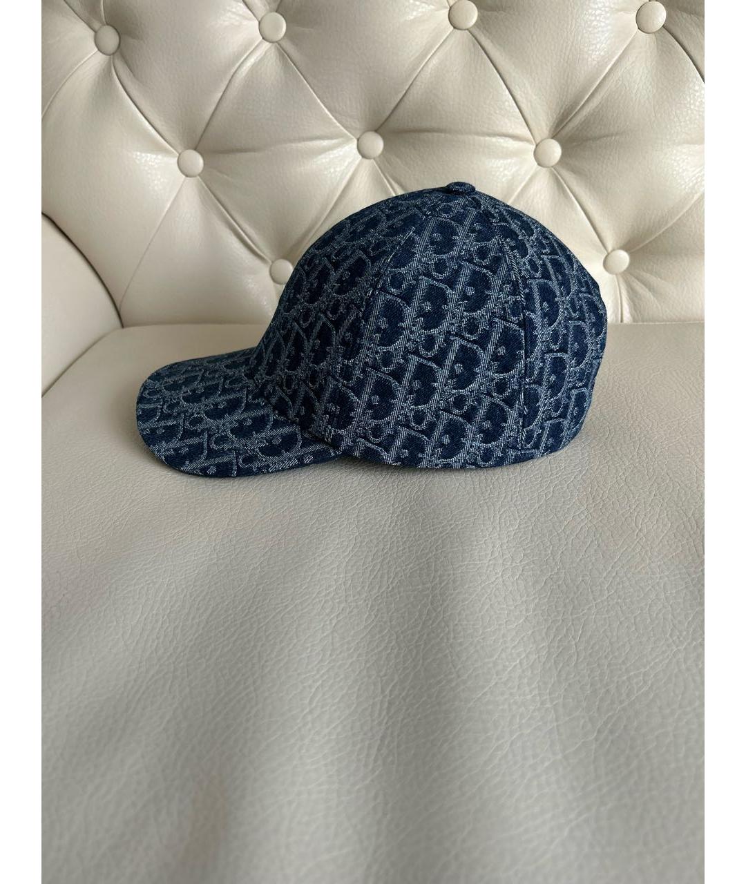 CHRISTIAN DIOR Темно-синяя кепка, фото 3