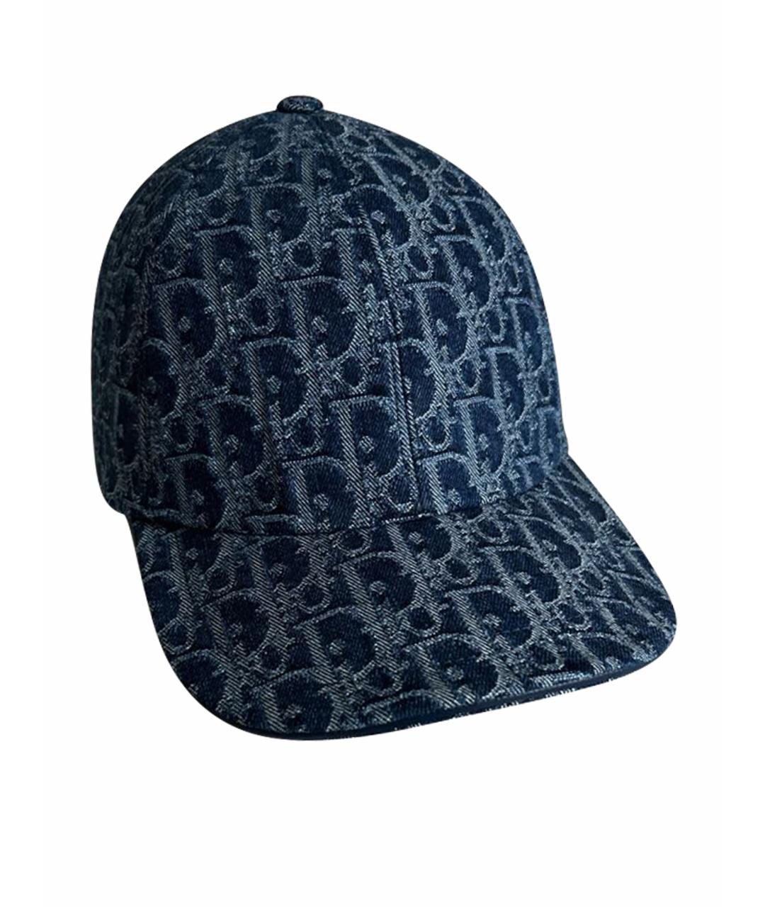 CHRISTIAN DIOR Темно-синяя кепка, фото 1