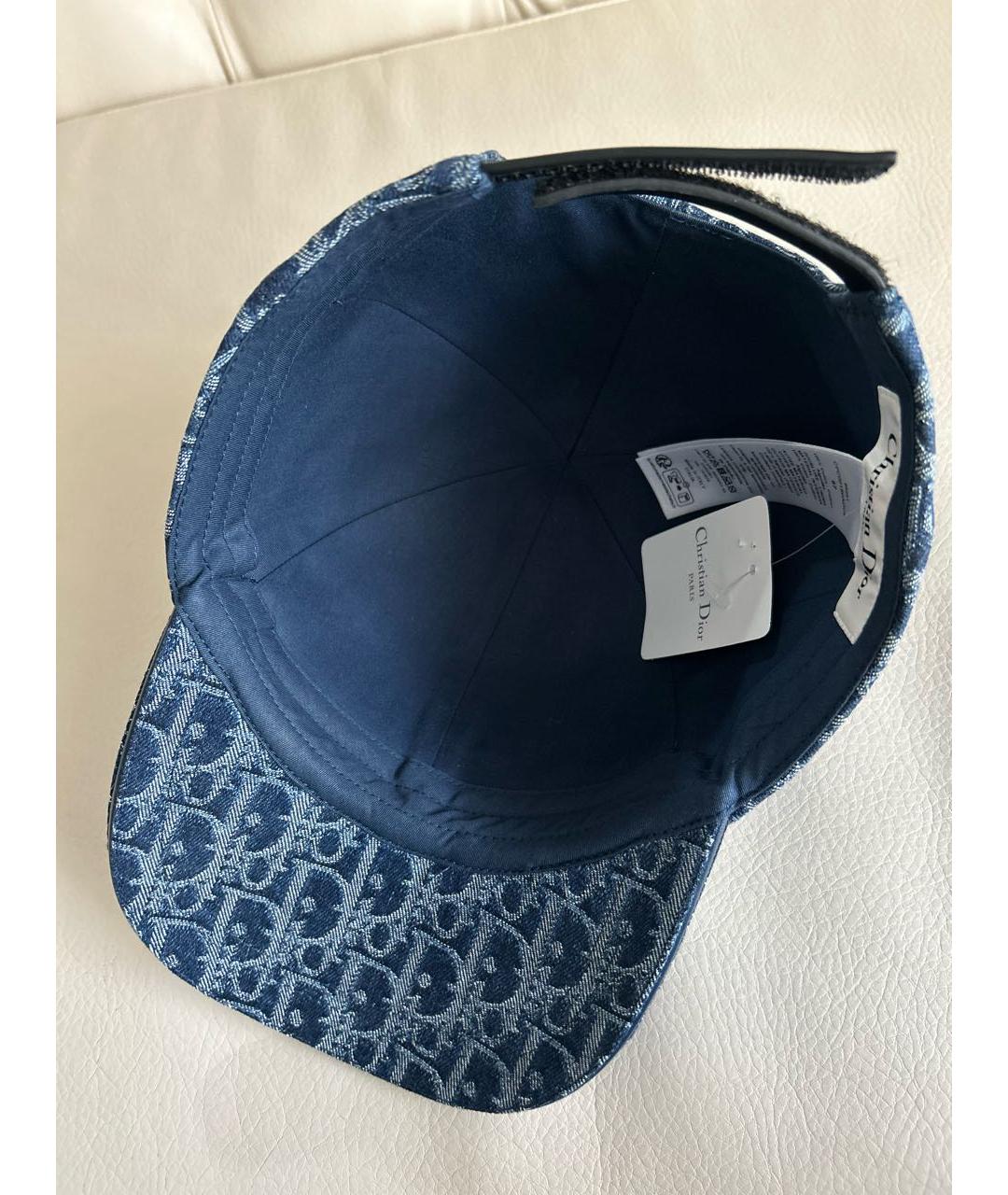 CHRISTIAN DIOR Темно-синяя кепка, фото 7