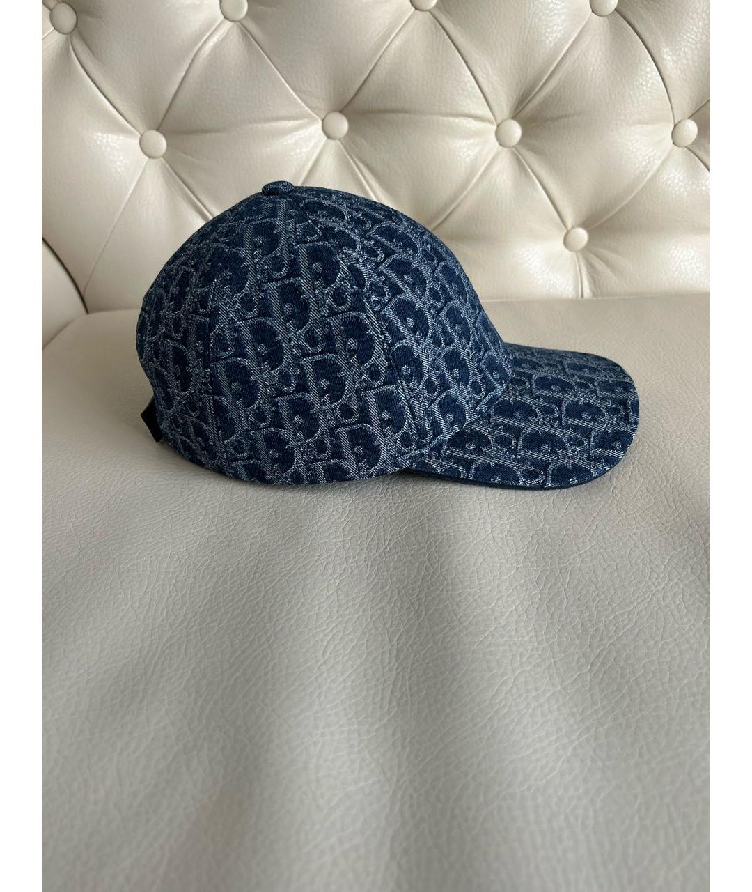 CHRISTIAN DIOR Темно-синяя кепка, фото 2