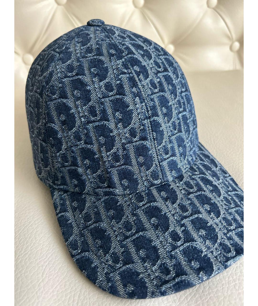 CHRISTIAN DIOR Темно-синяя кепка, фото 4