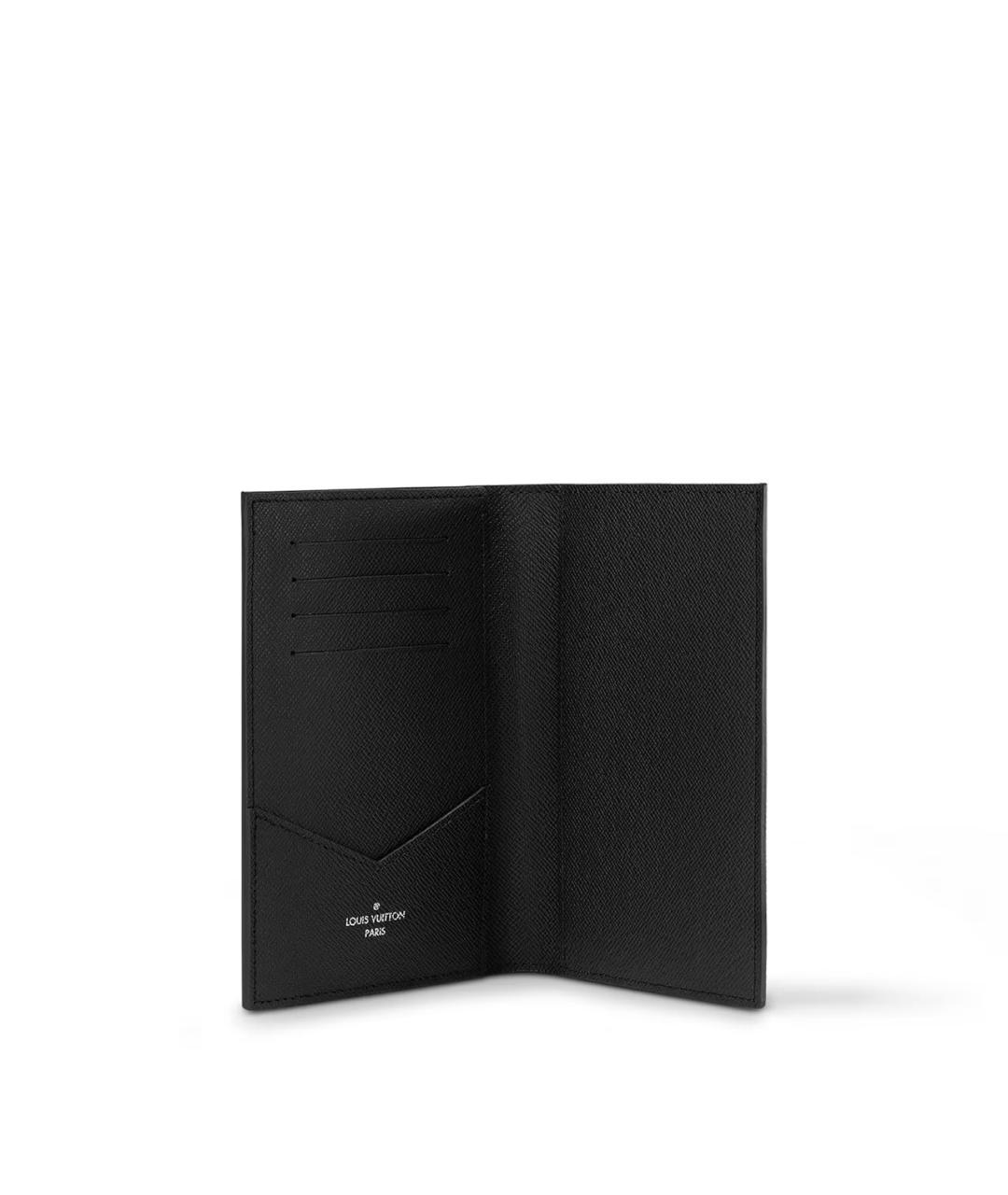 LOUIS VUITTON Антрацитовый кардхолдер, фото 3