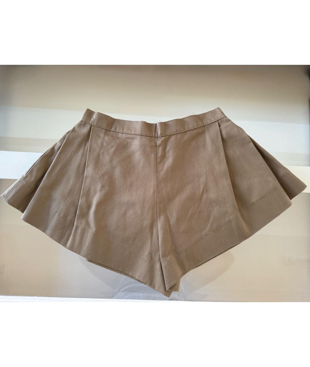 NATASHA DENONA Хаки хлопковые шорты, фото 7