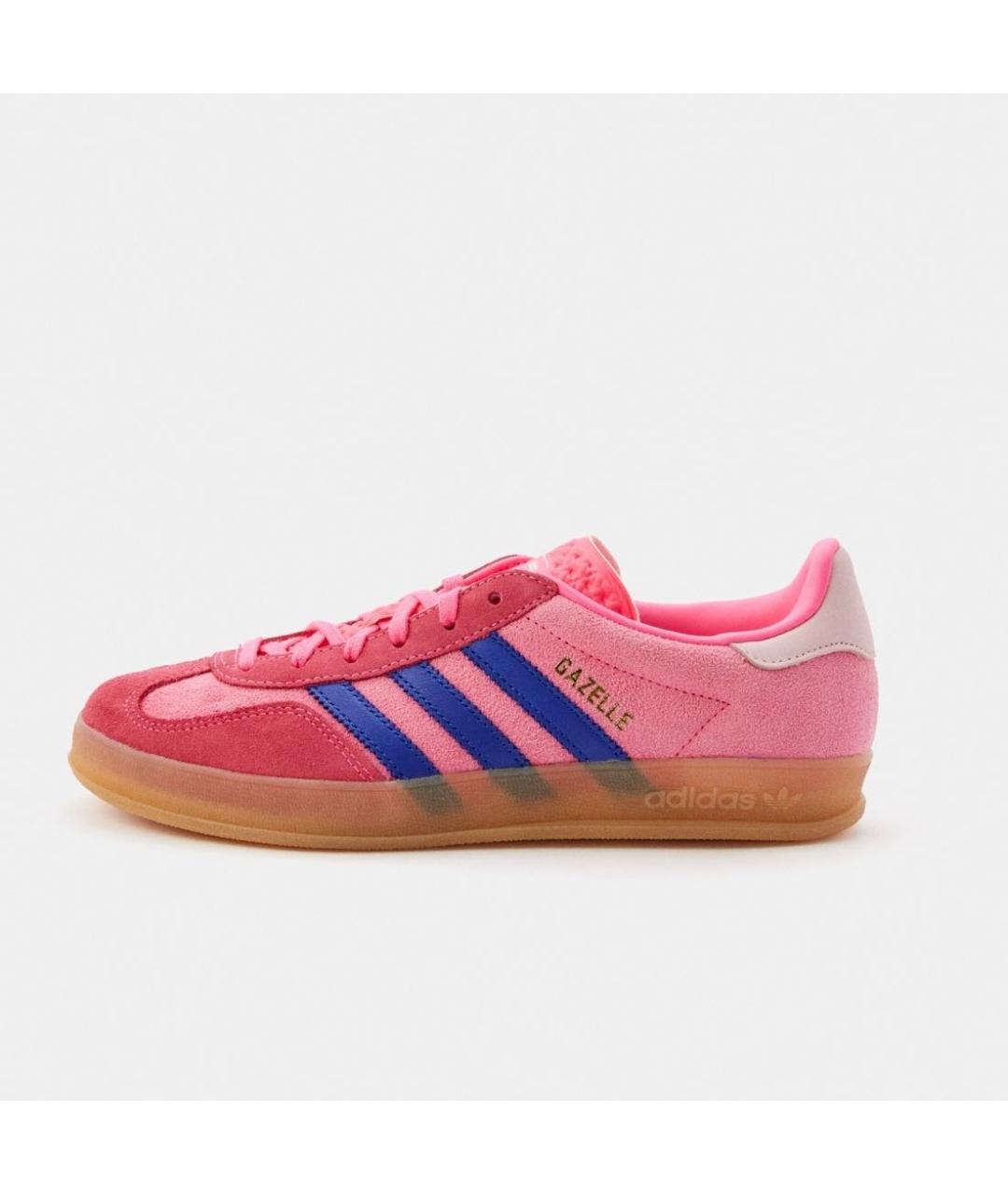 ADIDAS Фуксия замшевые кроссовки, фото 7