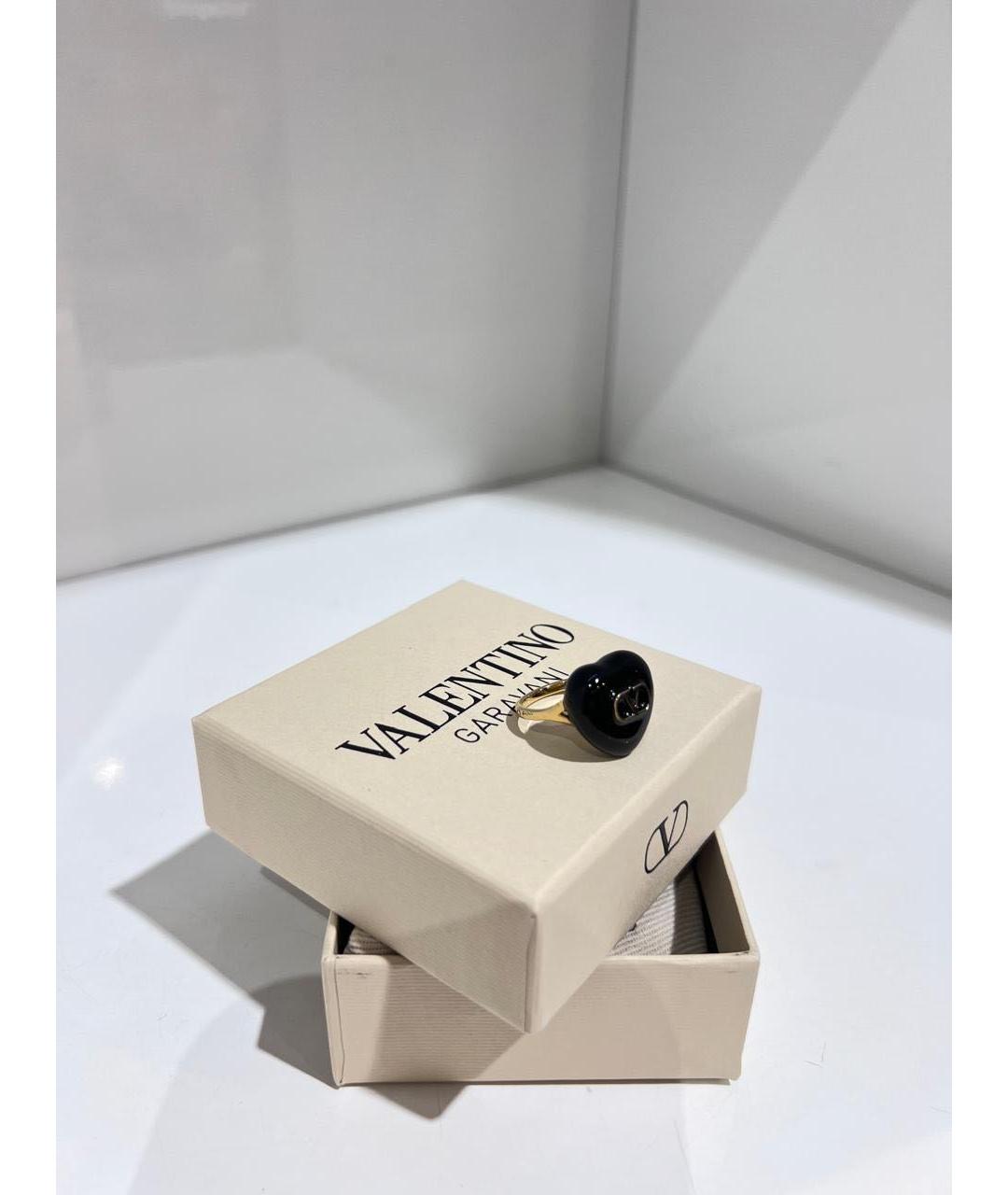 VALENTINO Черное кольцо, фото 3
