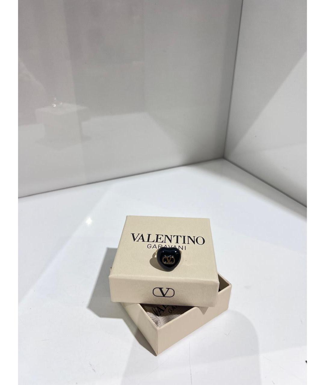 VALENTINO Черное кольцо, фото 2