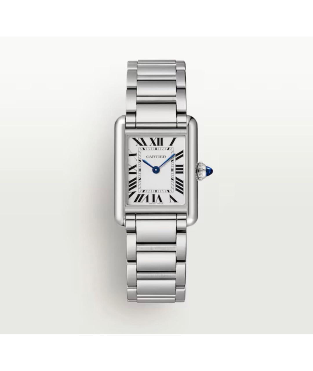 CARTIER Серебряные стальные часы, фото 7