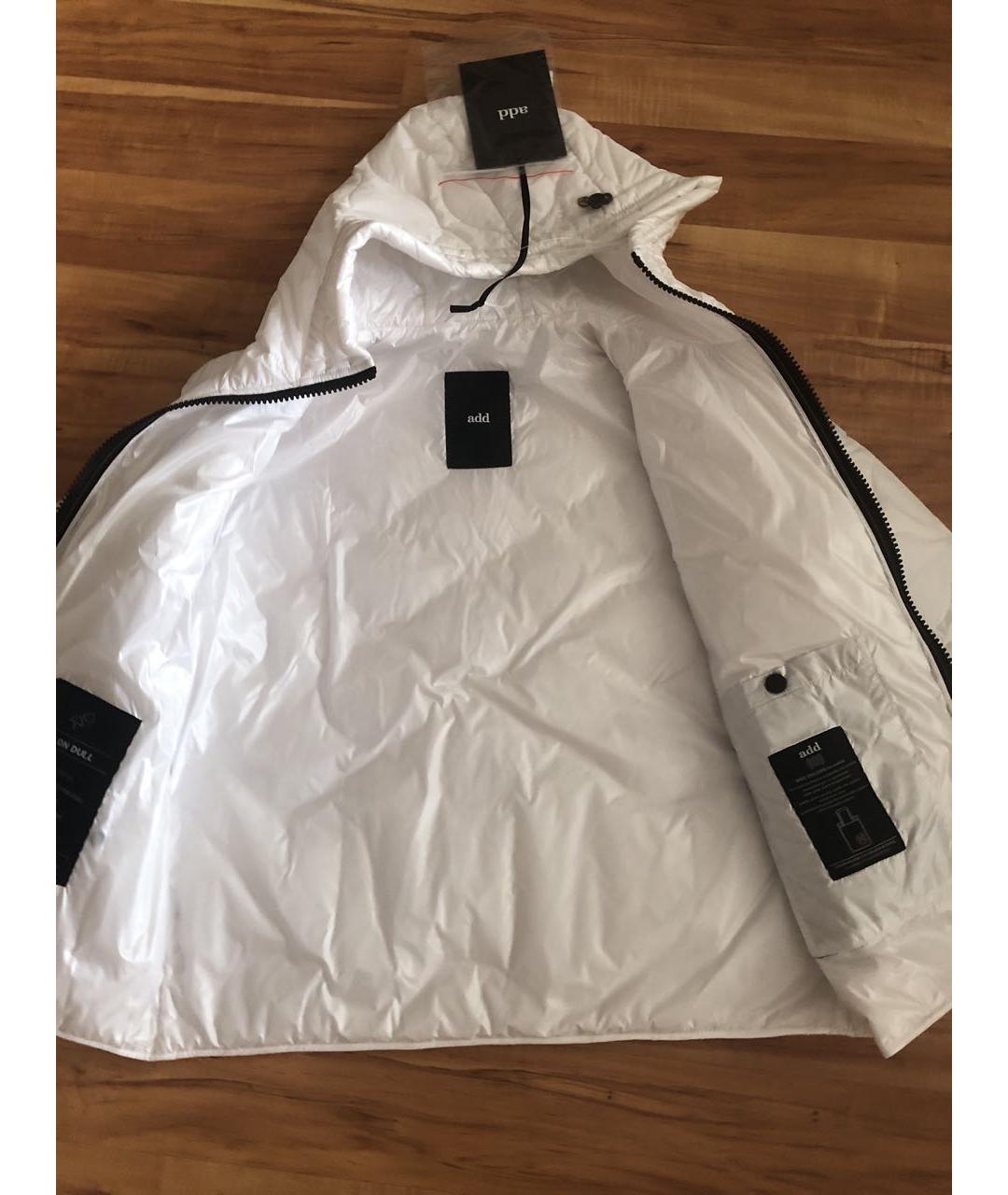 ADD Белая полиамидовая куртка, фото 4