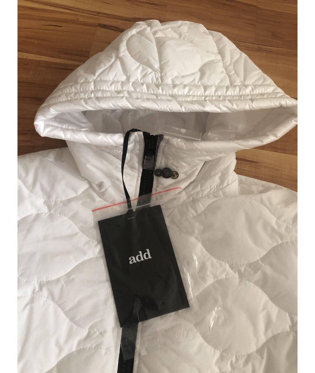 ADD Белая полиамидовая куртка, фото 1