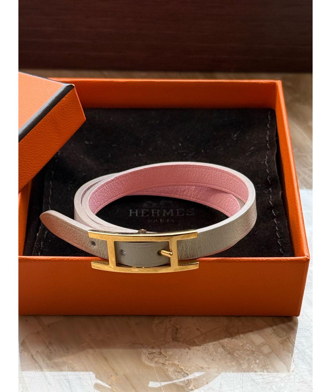 HERMES Кожаный браслет, фото 2