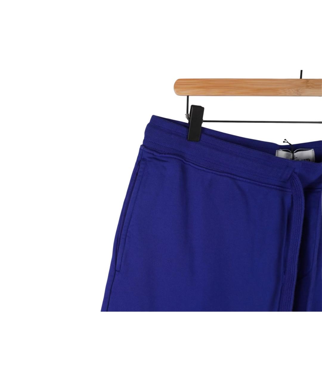 STONE ISLAND Синие хлопковые шорты, фото 3