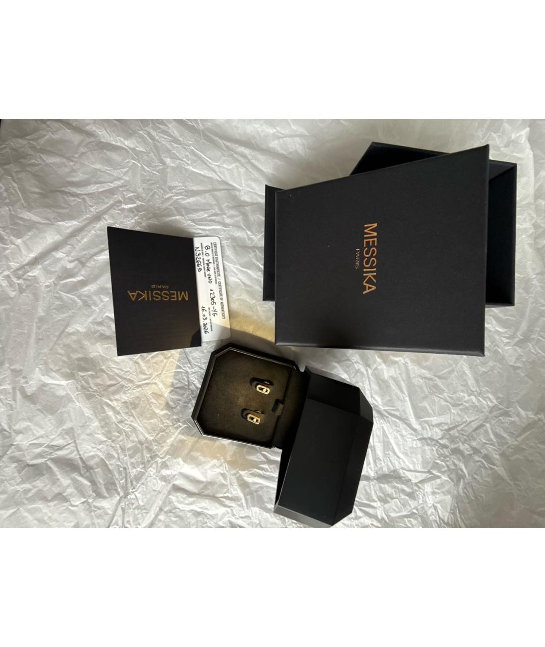 MESSIKA Желтые серьги из желтого золота, фото 7