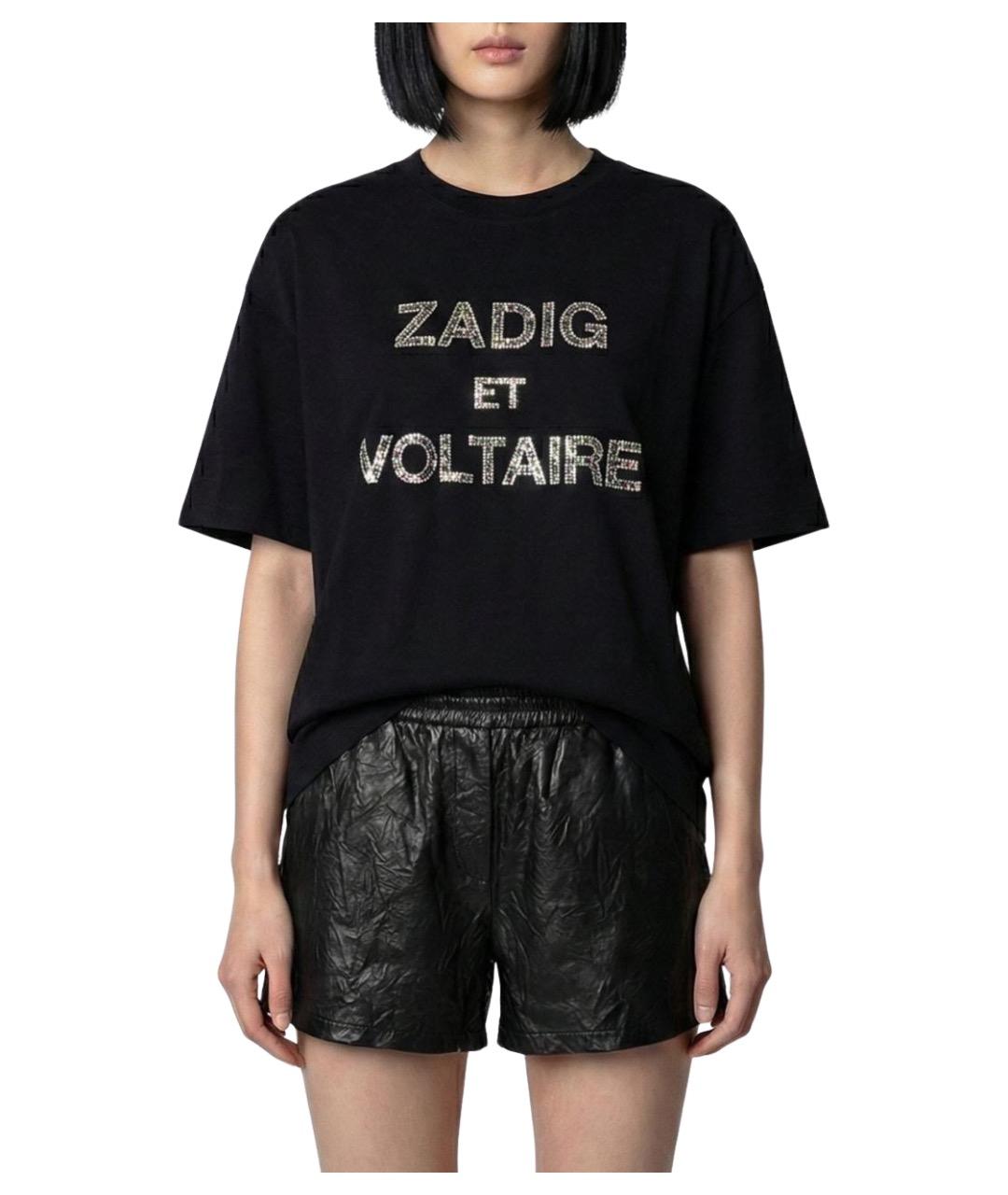 ZADIG & VOLTAIRE Черная футболка, фото 2