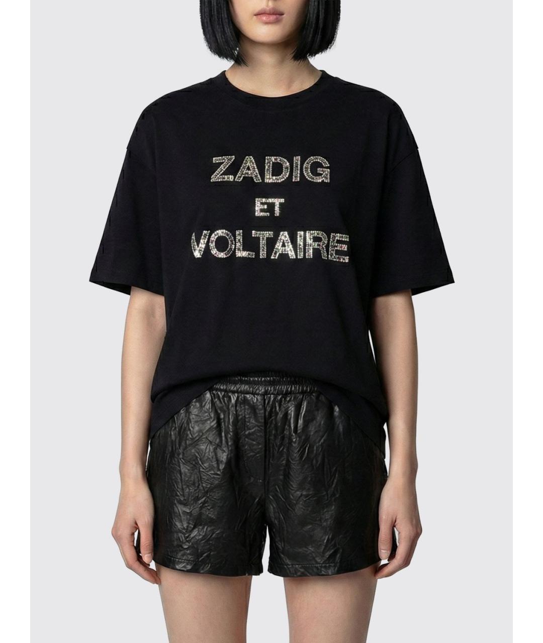 ZADIG & VOLTAIRE Черная футболка, фото 4