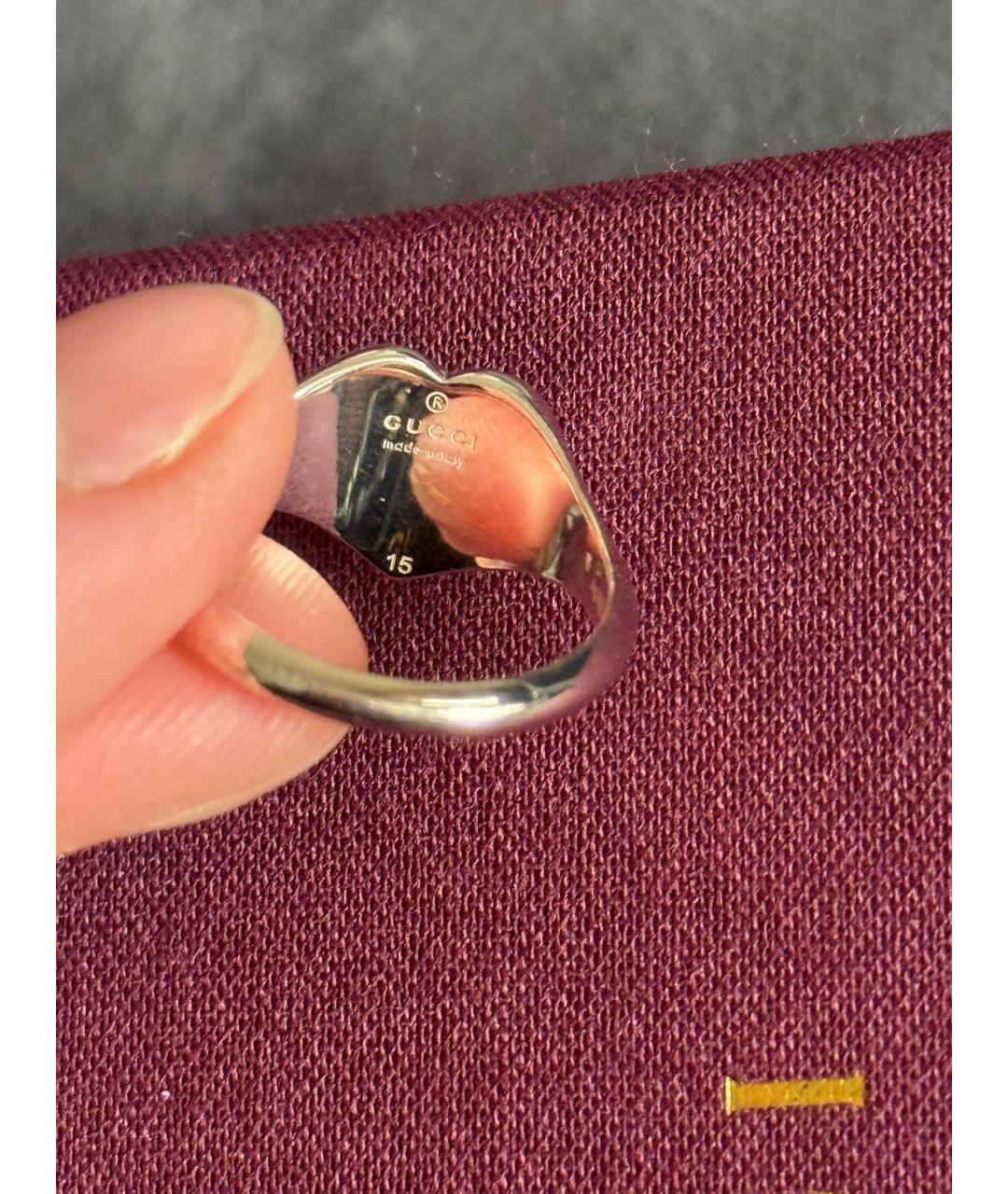 GUCCI Серебряное кольцо, фото 4