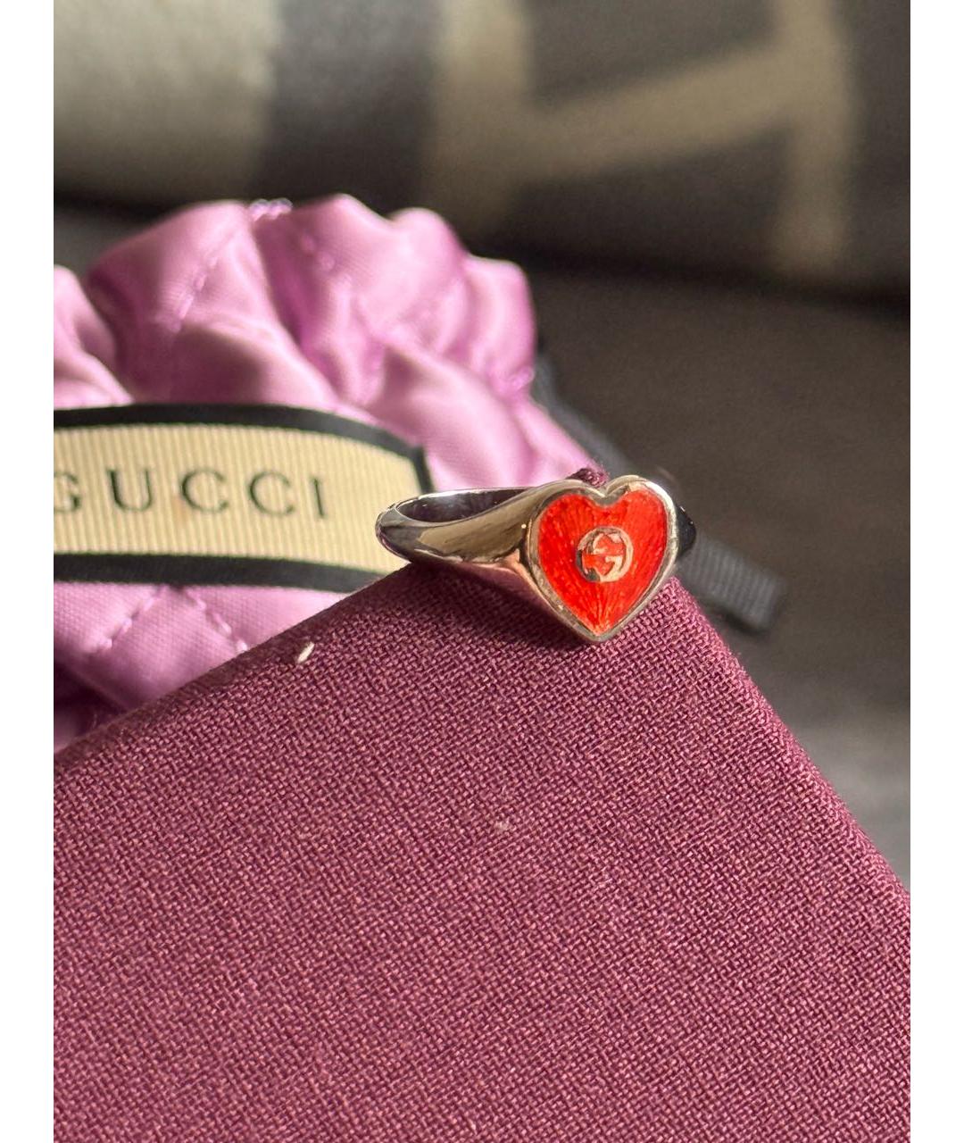 GUCCI Серебряное кольцо, фото 2