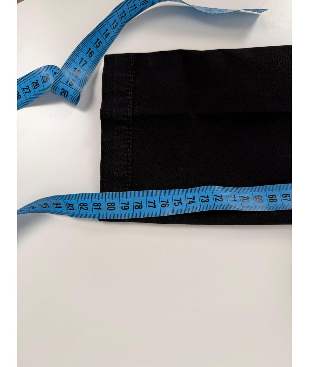 STONE ISLAND Черные хлопковые брюки и шорты, фото 8