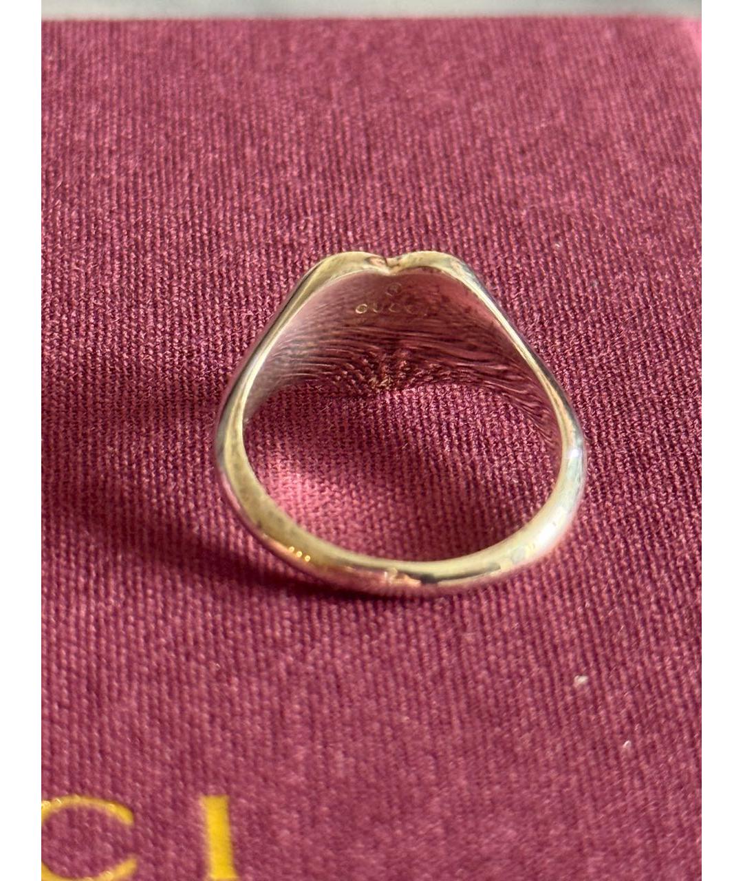 GUCCI Серебряное кольцо, фото 4