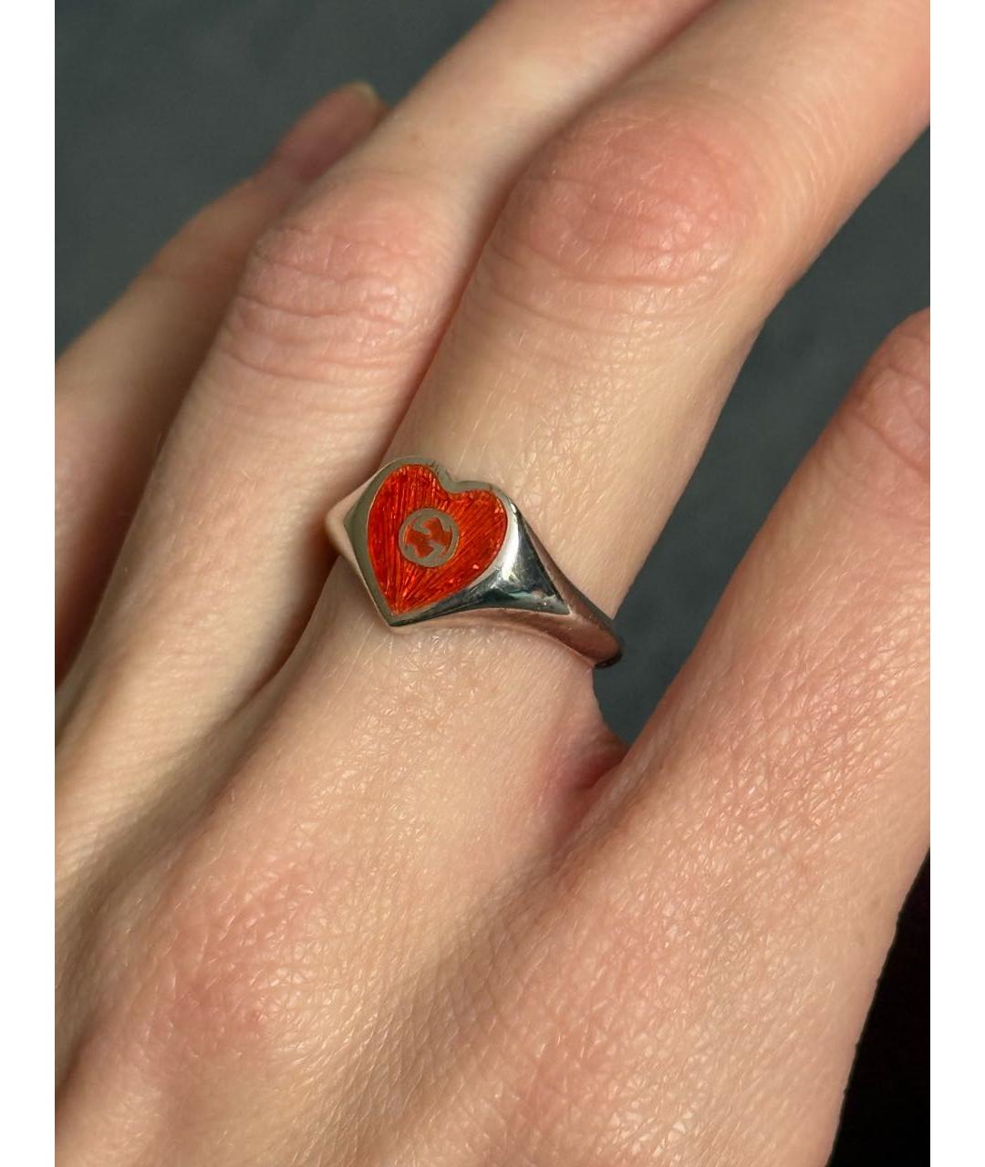 GUCCI Серебряное кольцо, фото 6