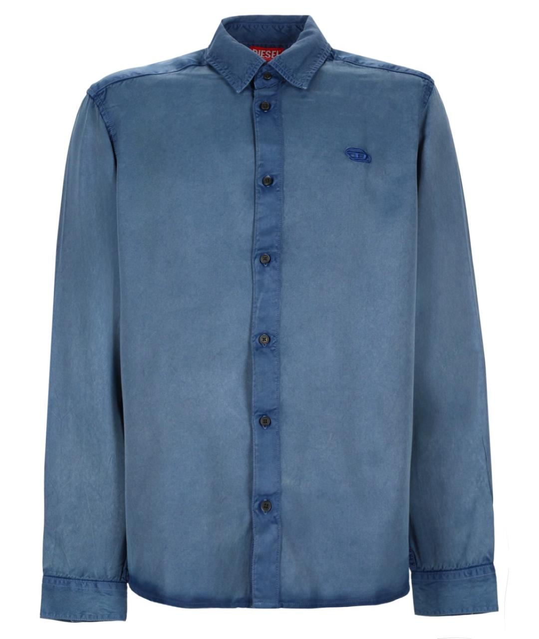 DIESEL Синяя кэжуал рубашка, фото 1