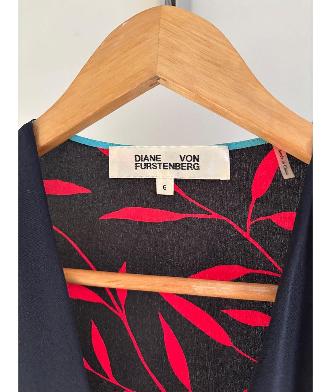 DIANE VON FURSTENBERG Вискозное повседневное платье, фото 4