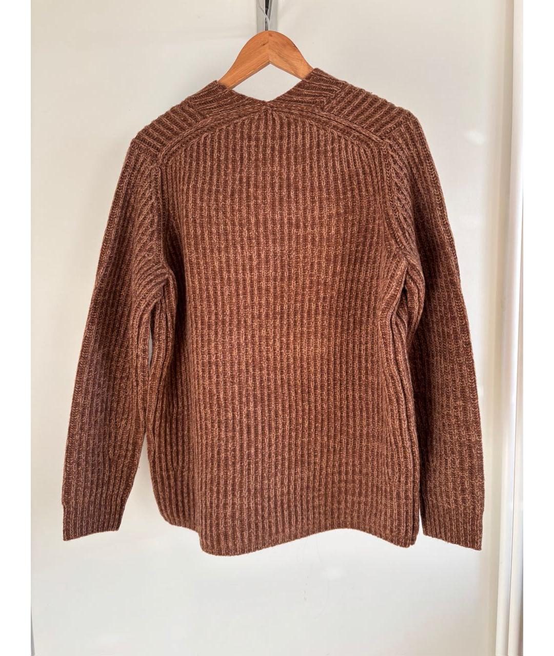 ACNE STUDIOS Горчичный шерстяной джемпер / свитер, фото 5