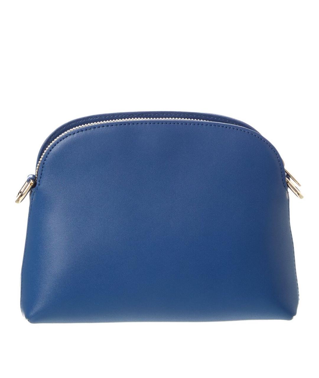 FURLA Синяя кожаная сумка через плечо, фото 3