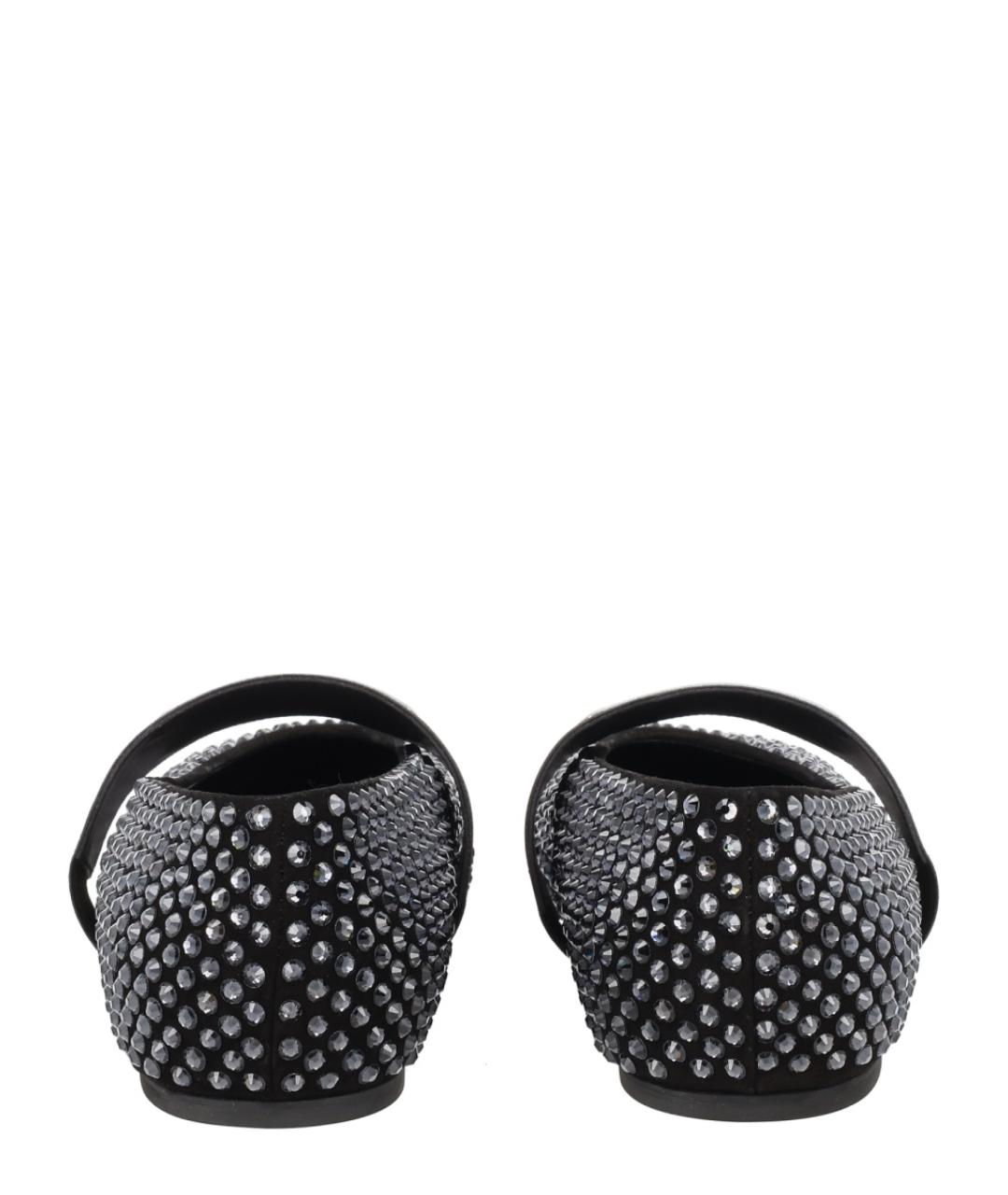 GIVENCHY Черные кожаные балетки, фото 4