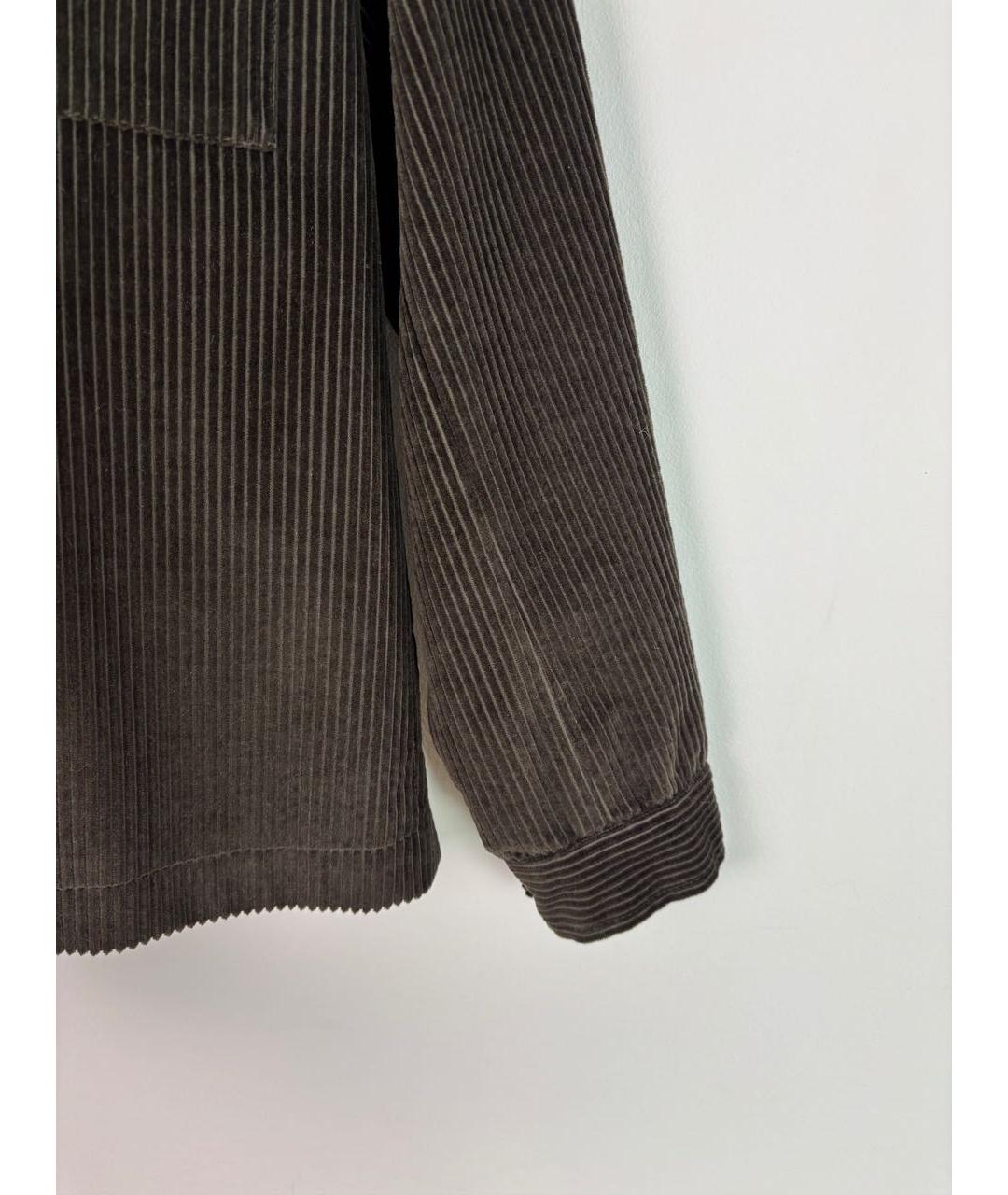 WEEKEND MAX MARA Коричневый хлопковый жакет/пиджак, фото 4