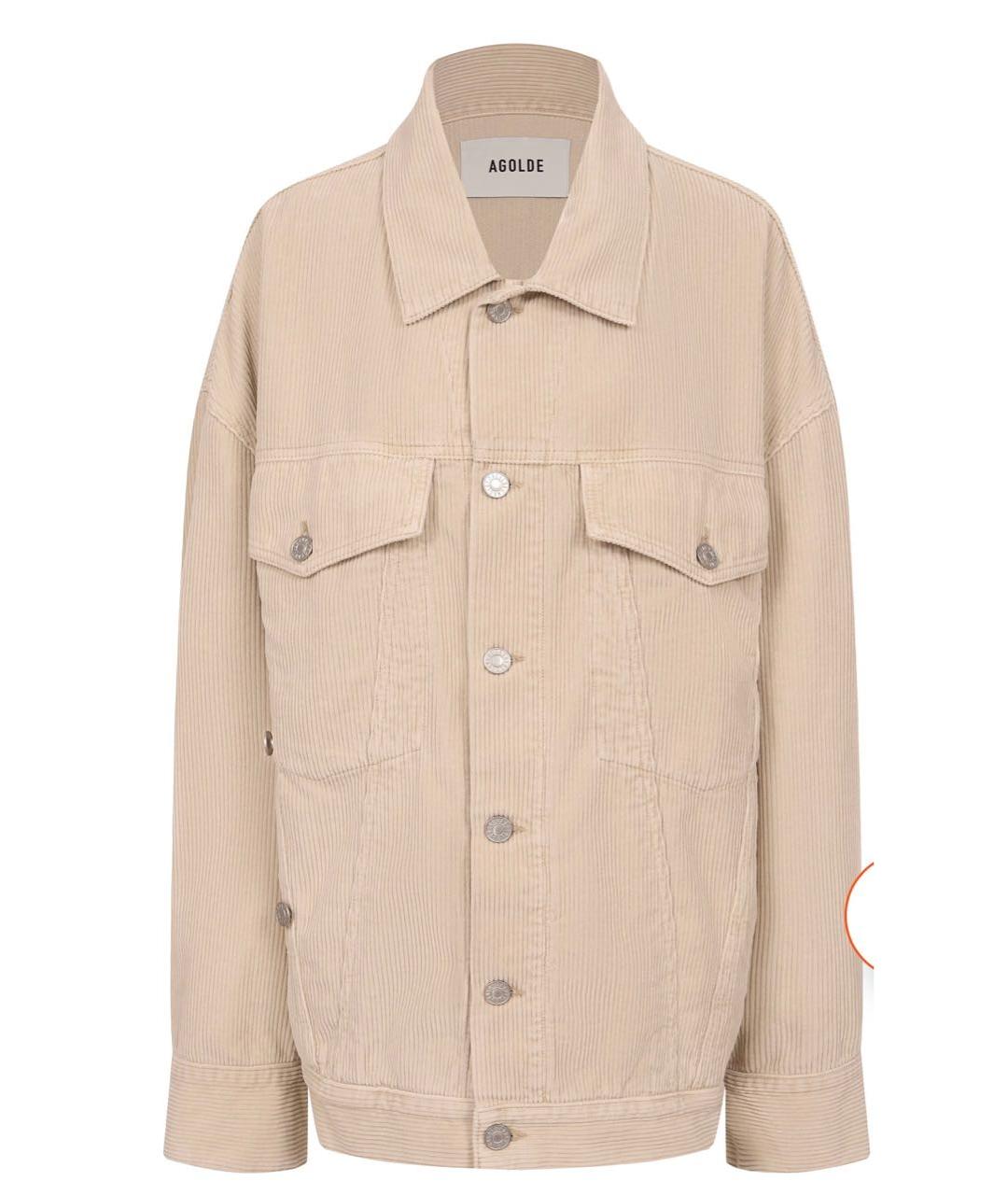 HAIKURE Бежевая хлопковая куртка, фото 5