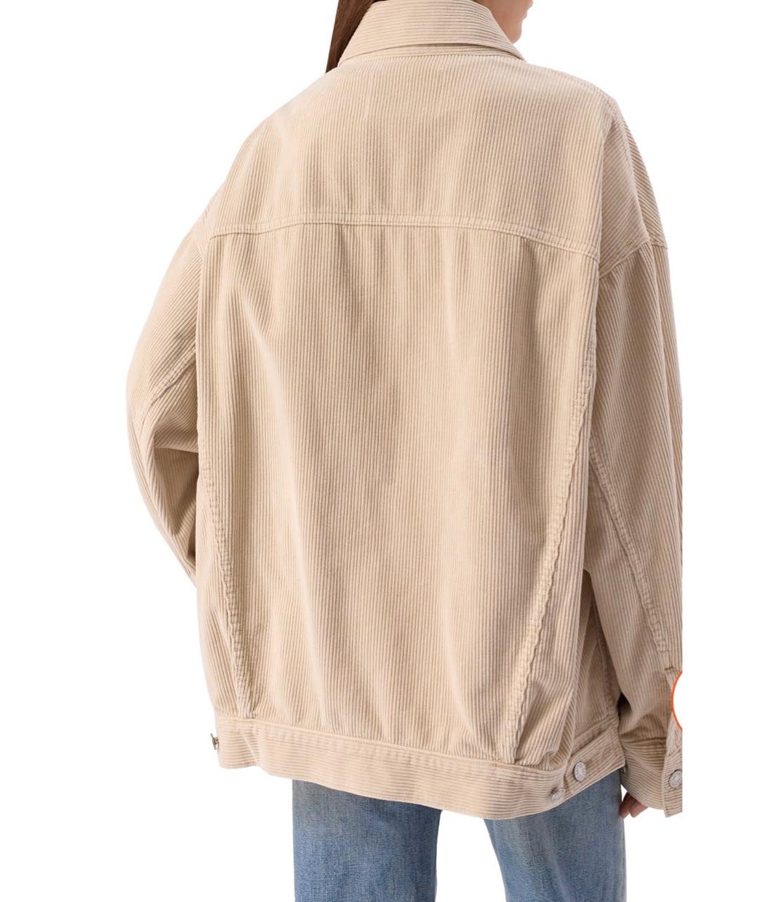 HAIKURE Бежевая хлопковая куртка, фото 2