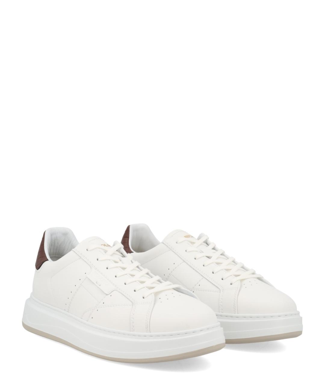 WOOLRICH Белые низкие кроссовки / кеды, фото 2