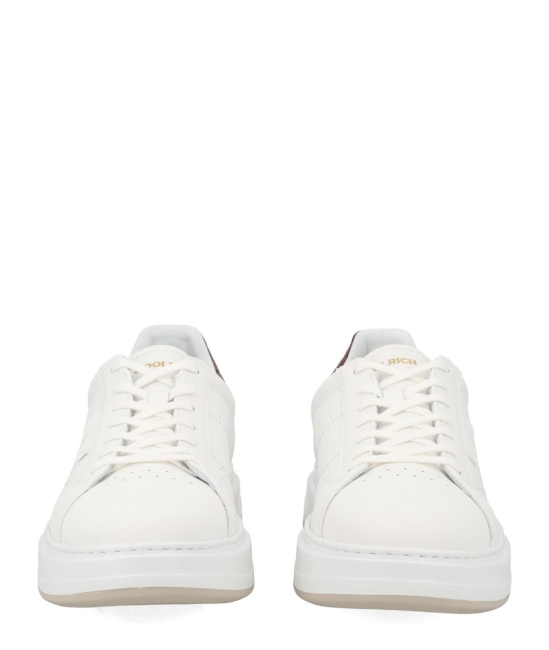 WOOLRICH Белые низкие кроссовки / кеды, фото 3