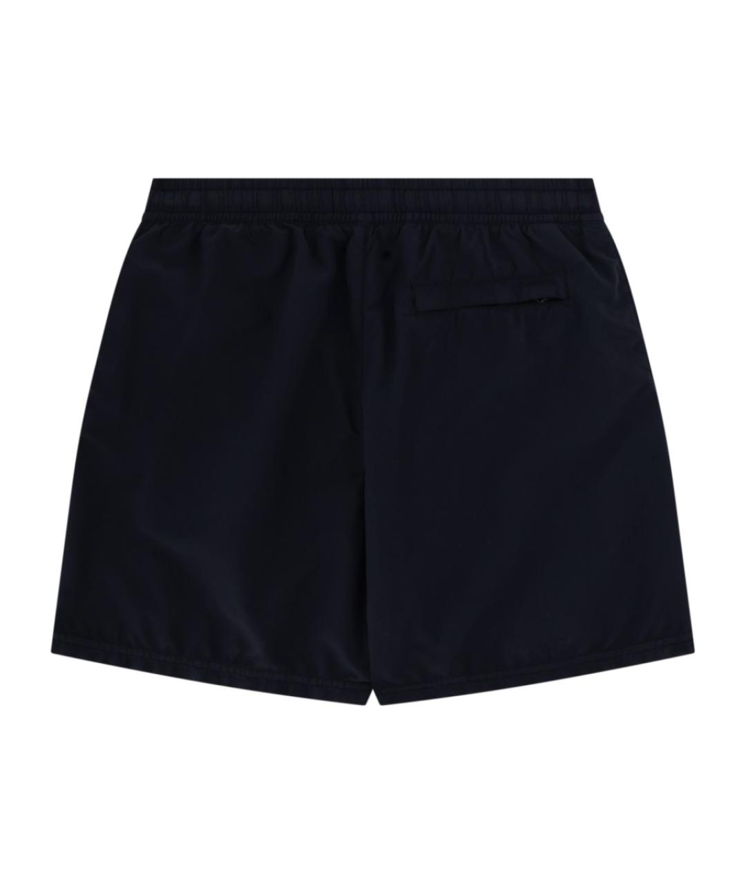 STONE ISLAND Темно-синие полиамидовые плавки, фото 2