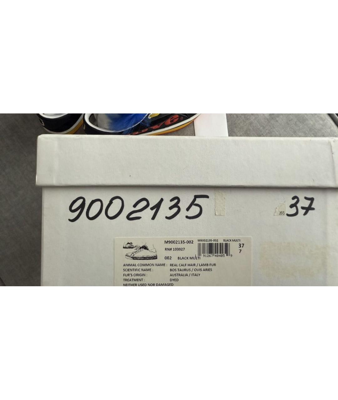 MARC JACOBS Мульти кожаные кеды, фото 5