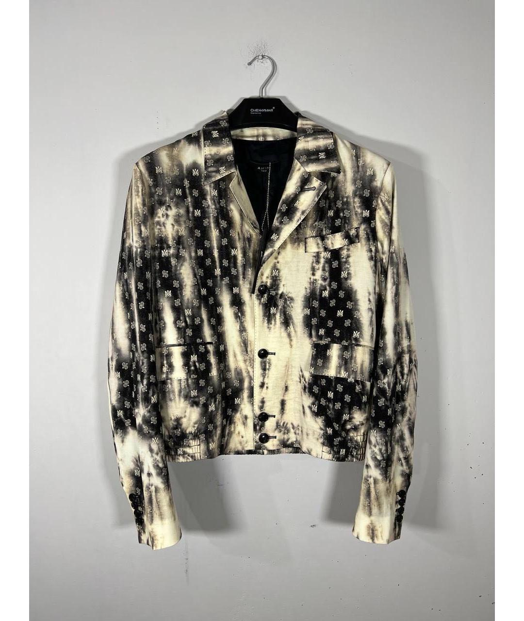 AMIRI Бежевая хлопковая куртка, фото 10