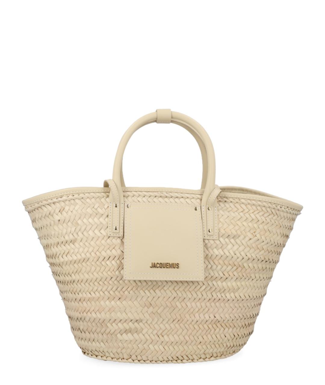 JACQUEMUS Пелетеная сумка тоут, фото 1