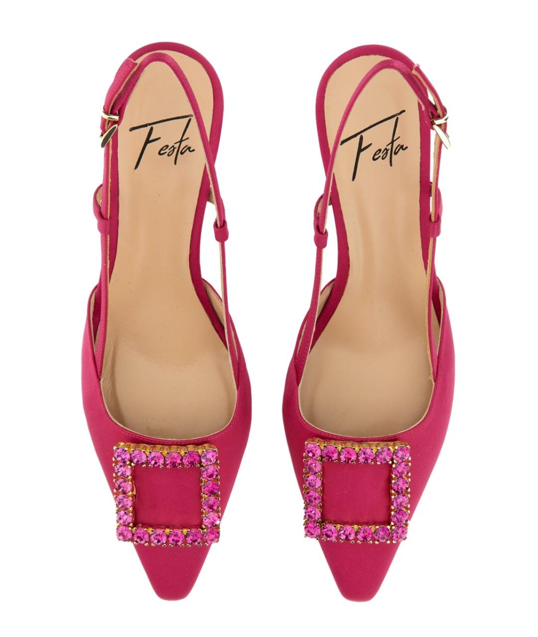 ROBERTO FESTA Фуксия туфли, фото 5
