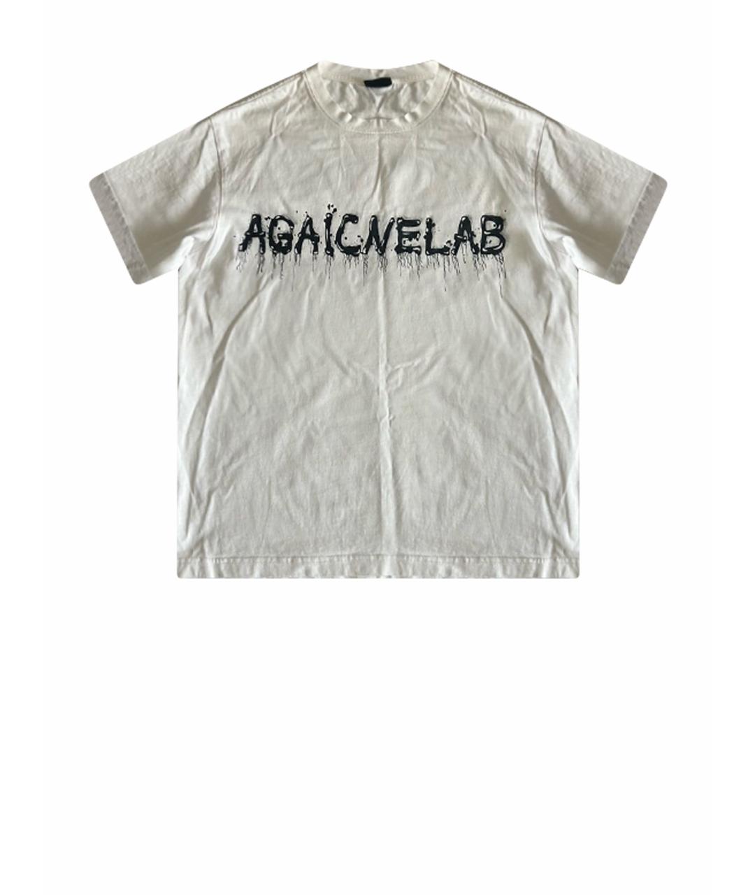 BALENCIAGA Белая футболка, фото 1