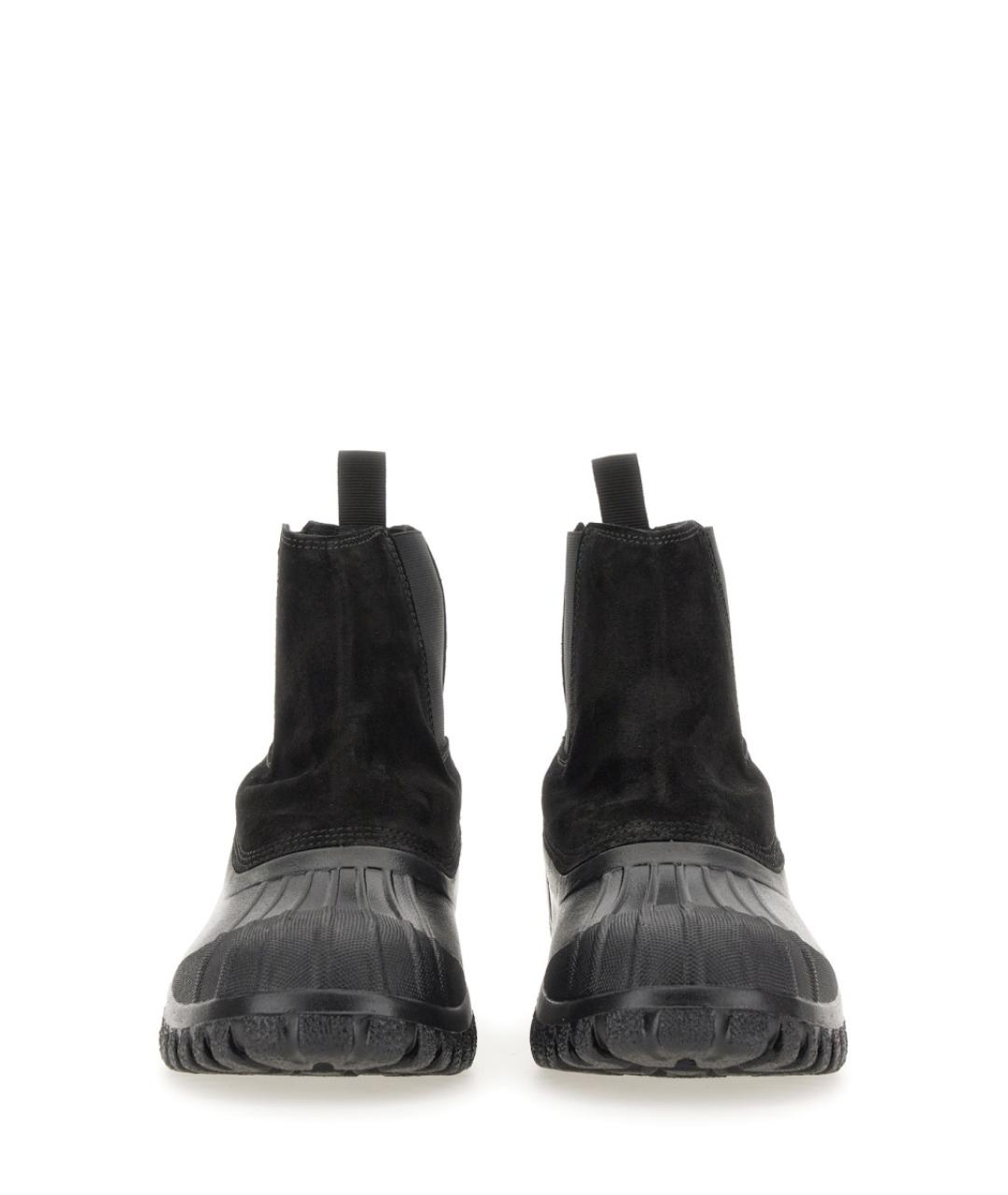 DIEMME Черные кожаные низкие ботинки, фото 1