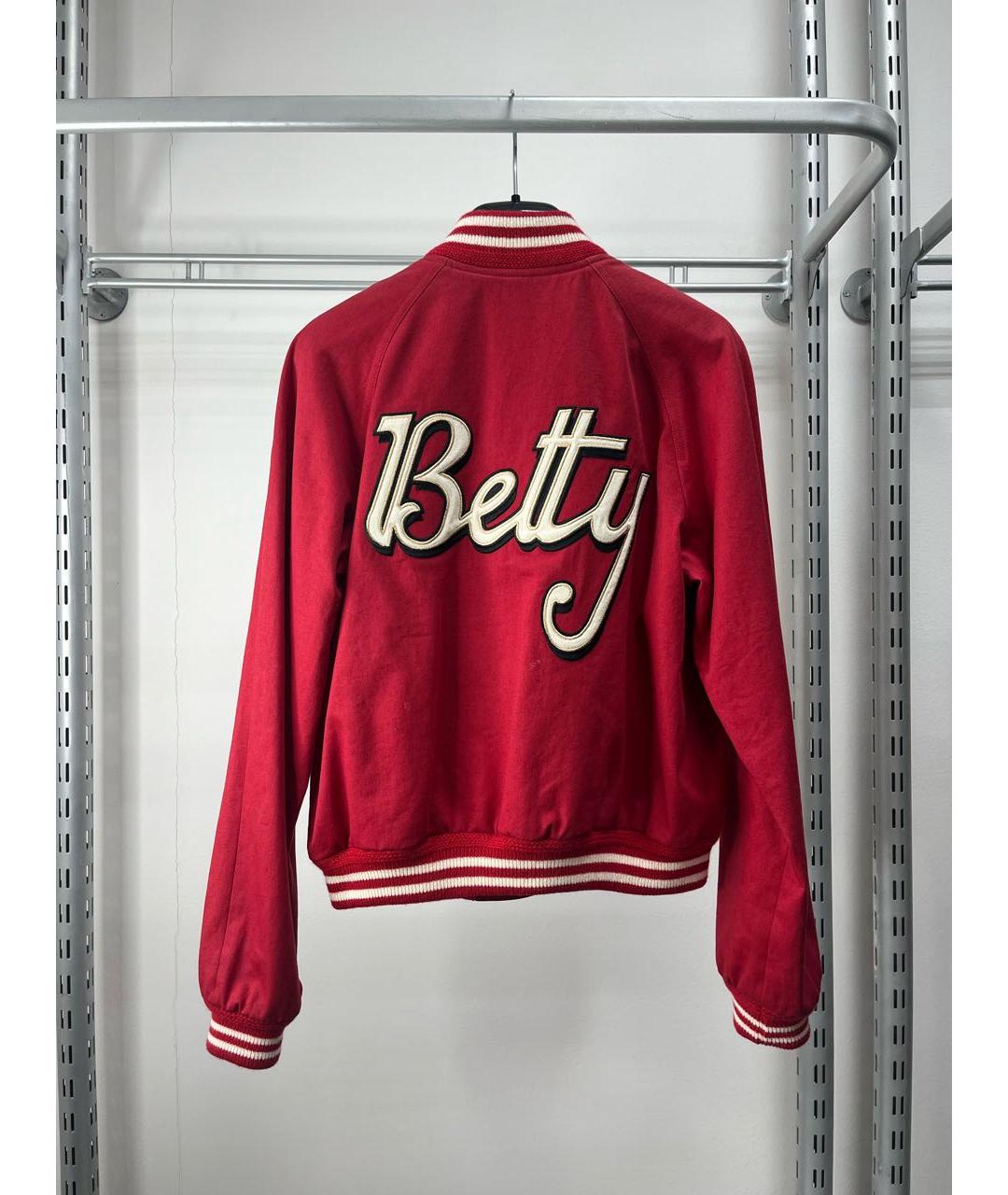 SAINT LAURENT Красная хлопковая куртка, фото 5