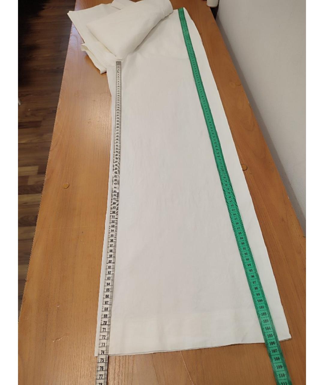 HUGO BOSS Белые льняные брюки широкие, фото 9