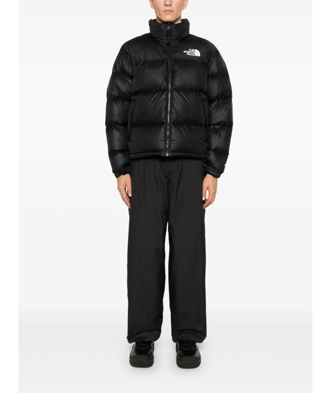 THE NORTH FACE Черный полиамидовый пуховик, фото 3