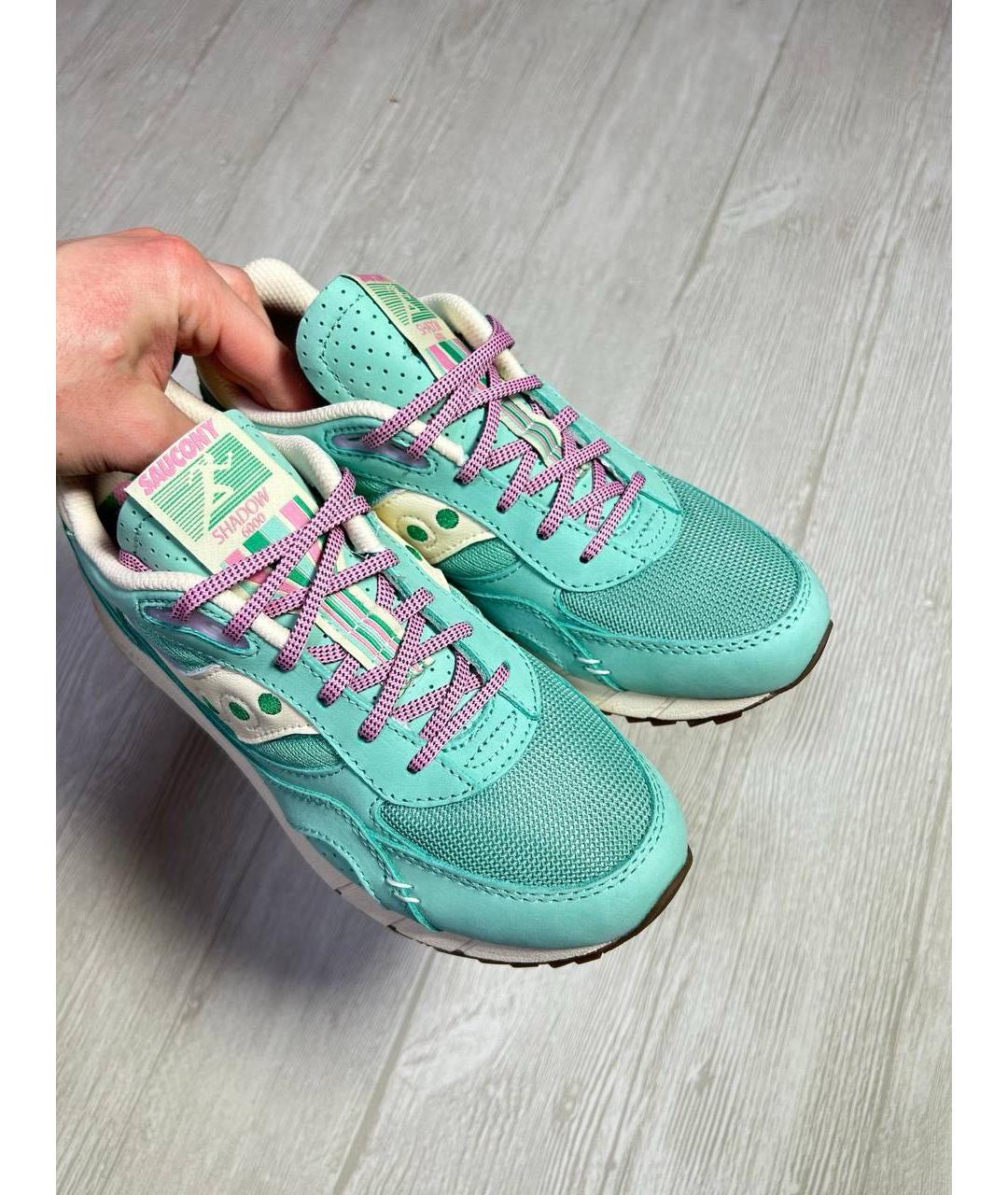 SAUCONY Бирюзовые низкие кроссовки / кеды, фото 2