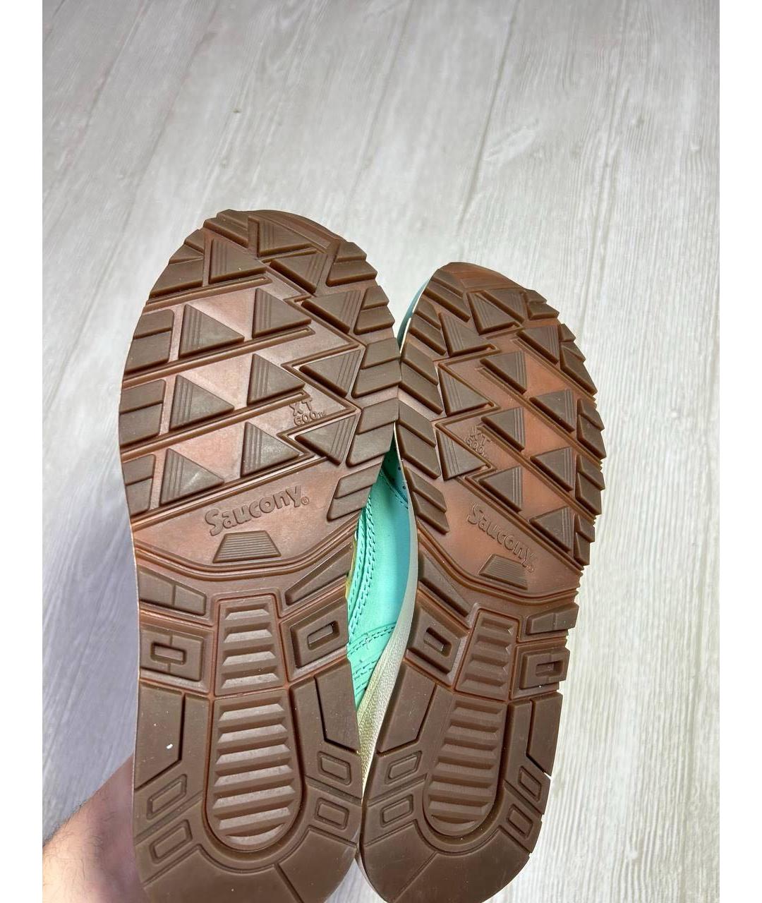 SAUCONY Бирюзовые низкие кроссовки / кеды, фото 4