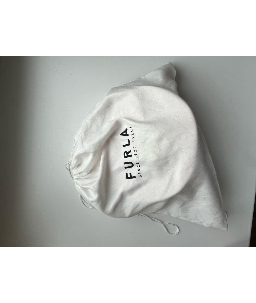 FURLA Розовая кожаная сумка через плечо, фото 6