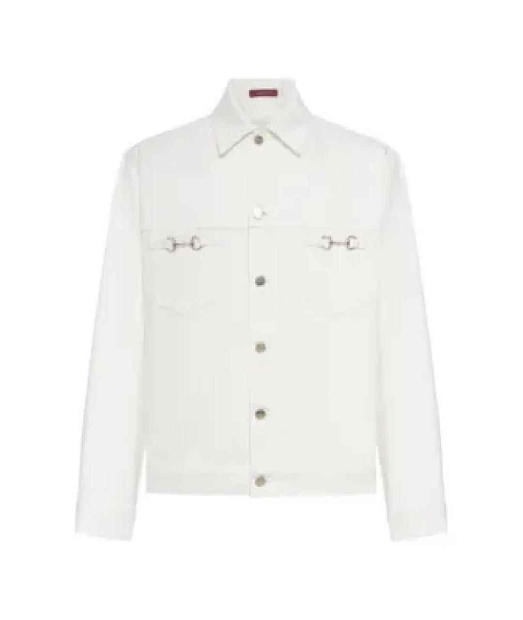 GUCCI Белая куртка, фото 1