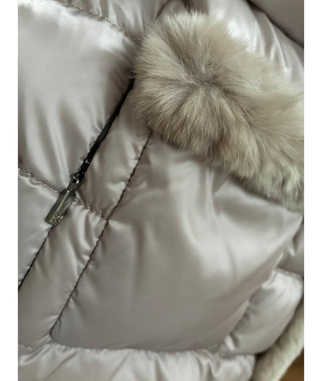 WEEKEND MAX MARA Бежевая полиэстеровая куртка, фото 5