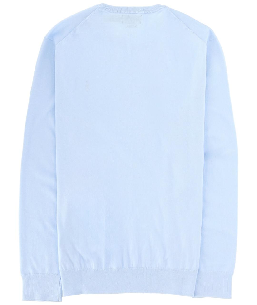 POLO RALPH LAUREN Синий хлопковый джемпер / свитер, фото 2