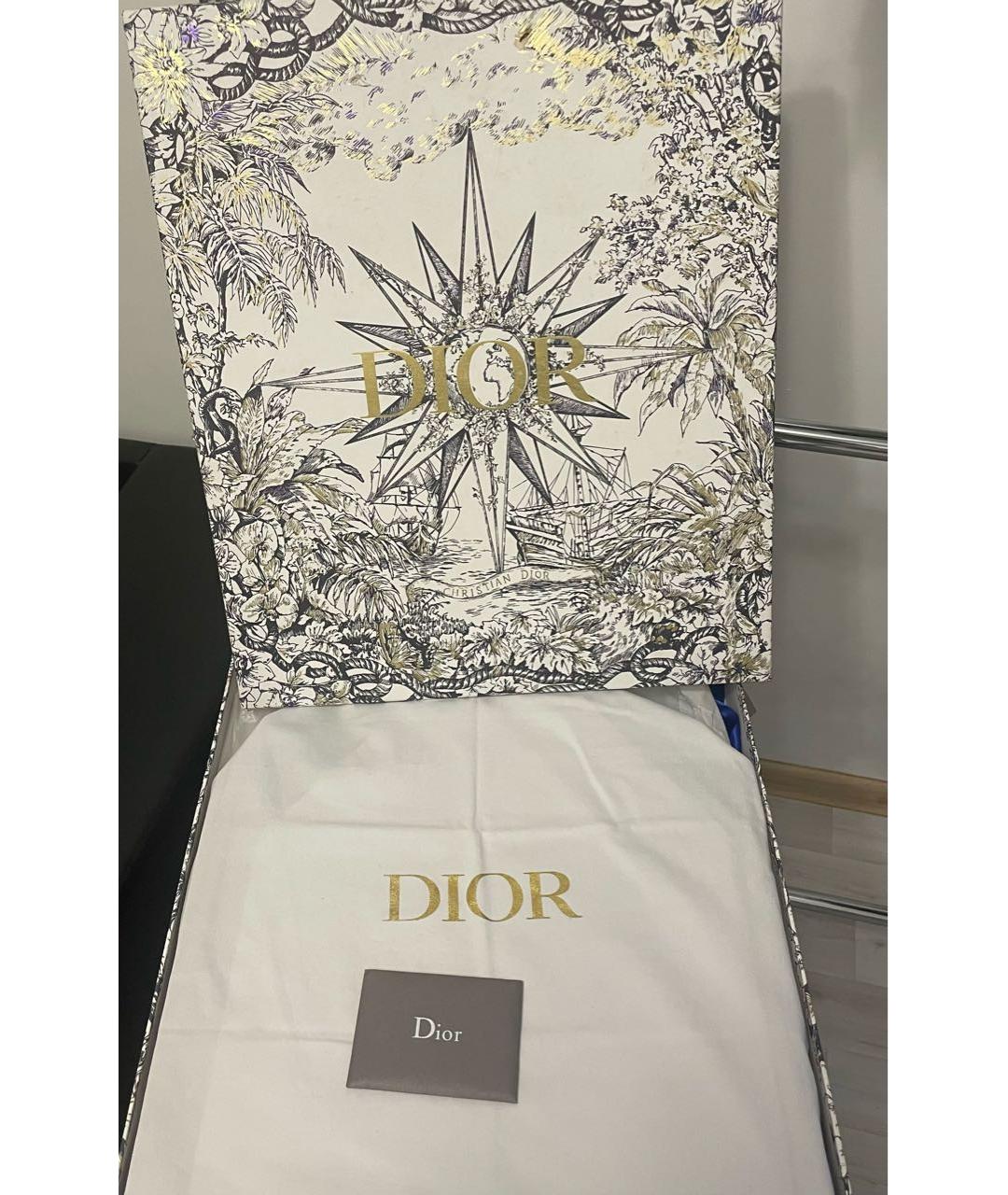 CHRISTIAN DIOR Мульти жаккардовая сумка тоут, фото 4